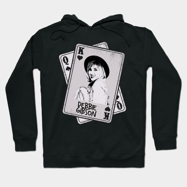 Retro Debbie Gibson Card Style Hoodie by Slepet Anis